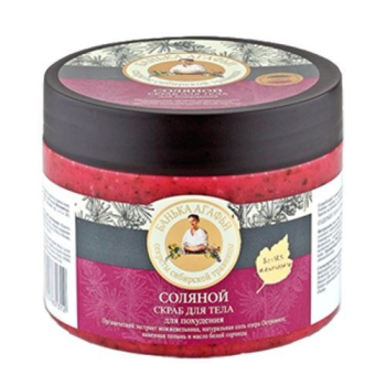 Bania Agafii Solny Scrub Do Ciała Odchudzający 300ml   